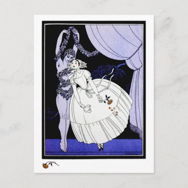 Le Specter de la Rose Postkarte (Vorderseite)