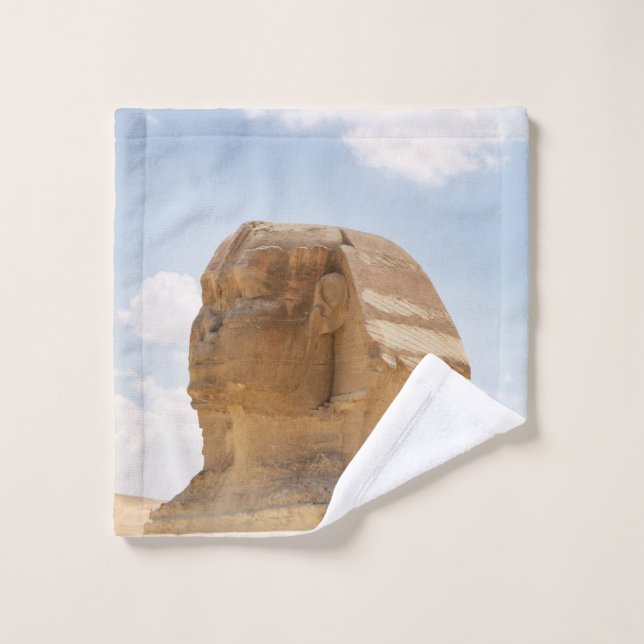 Le sphinx (Gant de toilette)