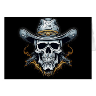Le squelette cowboy