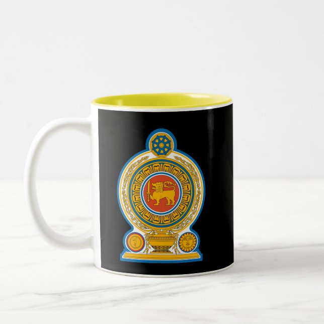 Le SRI LANKA * - tasse en céramique (Gauche)