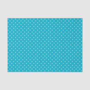 Le Suisse de turquoise pointille le papier de soie