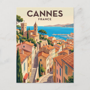 Le Suquet Frankreich Postkarte