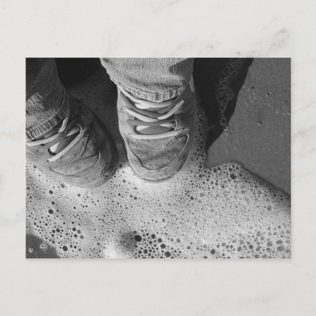 Le surf n chausse la carte postale (Devant)