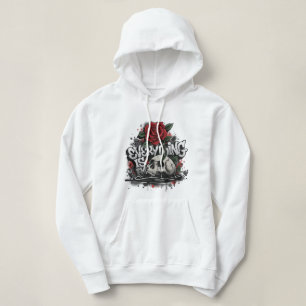 Le sweat à capuche court "Tout va bien" - Rébellio
