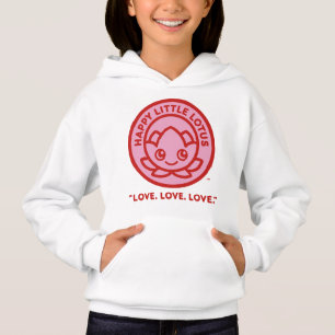 Le Sweat - shirt à capuche Amour pour les filles.