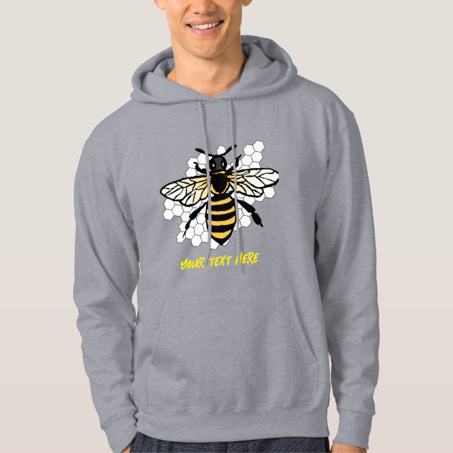 Le SWEAT - SHIRT À CAPUCHE des abeilles (Devant)