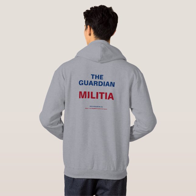 Le Sweat - shirt à capuche des miliciens du Guardi (Dos entier)