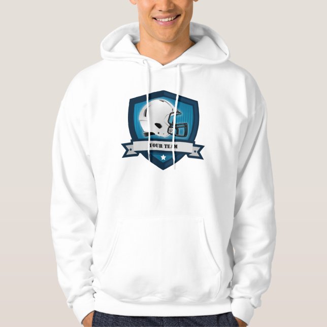 Le sweat - shirt à capuche d'imaginaire des hommes (Devant)