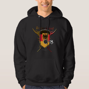 Le sweat - shirt à capuche du football des hommes