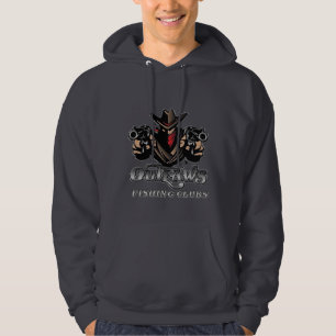 Le sweat - shirt à capuche noir des hommes