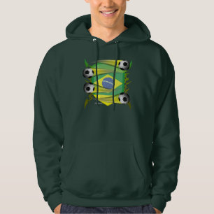 Le sweat - shirt à capuche tribal des hommes de