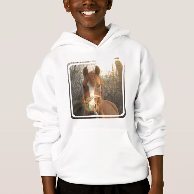 Le sweatshirt à capuchon des enfants arabes de (Devant)