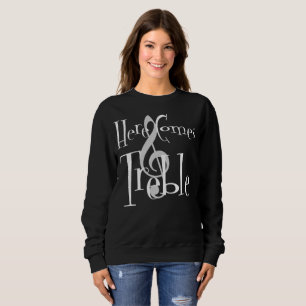 Le sweatshirt de base des femmes foncées triples