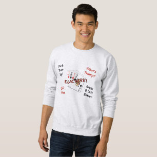 Le sweatshirt de base des hommes - Euchre !