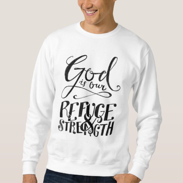 Le sweatshirt de base des hommes inspirés (Devant)