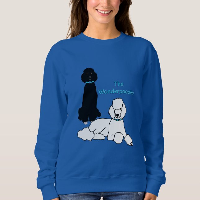 Le sweatshirt des femmes de Wonderpoodles (Devant)
