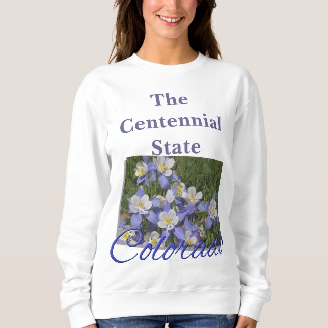 Le sweatshirt des femmes - le COLORADO (Devant)