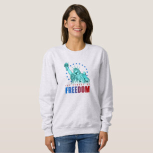 Le symbole de la liberté Sweatshirt des femmes