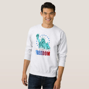 Le symbole de la liberté   Sweatshirt masculin