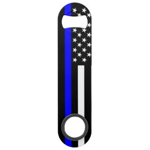Le symbole mince américain de Blue Line