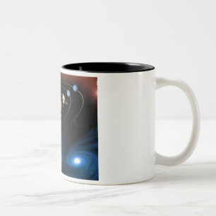 Le système solaire et au delà de la tasse