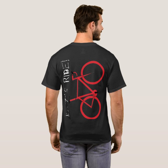 Le T-shirt à bicyclette (Dos entier)