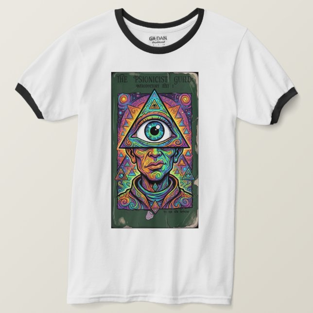Le T-Shirt à sonnerie 1 de la Guilde Psioniciste (Design devant)