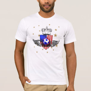 Le T-shirt adapté du football des USA des hommes