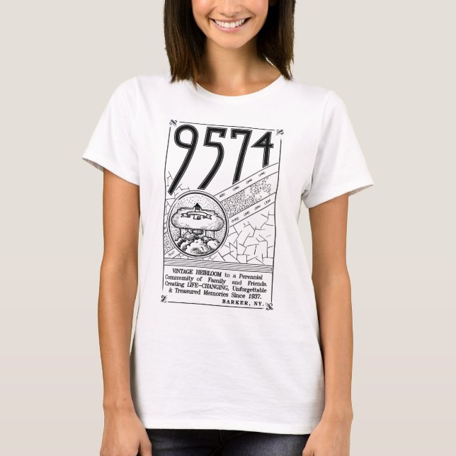 Le T-shirt avant des femmes (Devant)