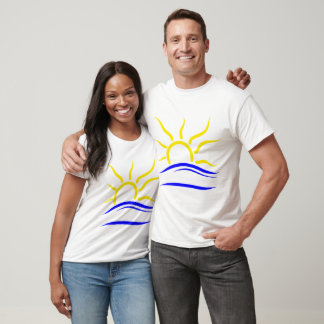 Le T-shirt avec le symbole naturiste