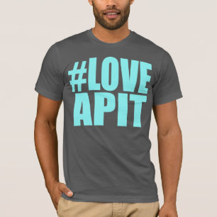 Le T-shirt bleu des hommes de #LOVEAPIT l'AUTRE