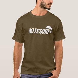 le T-shirt Brown des hommes d'iK