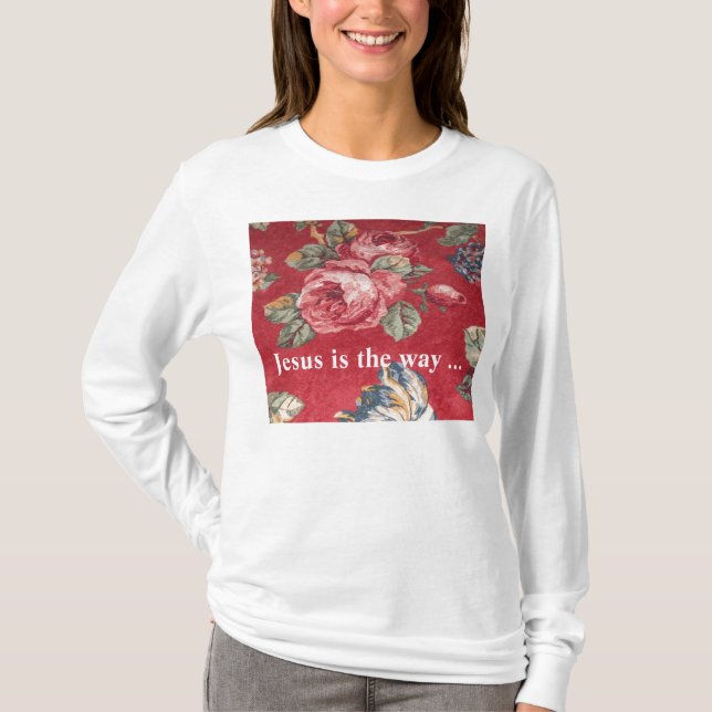 Le T-shirt Chrétien-orienté de la femme (Devant)