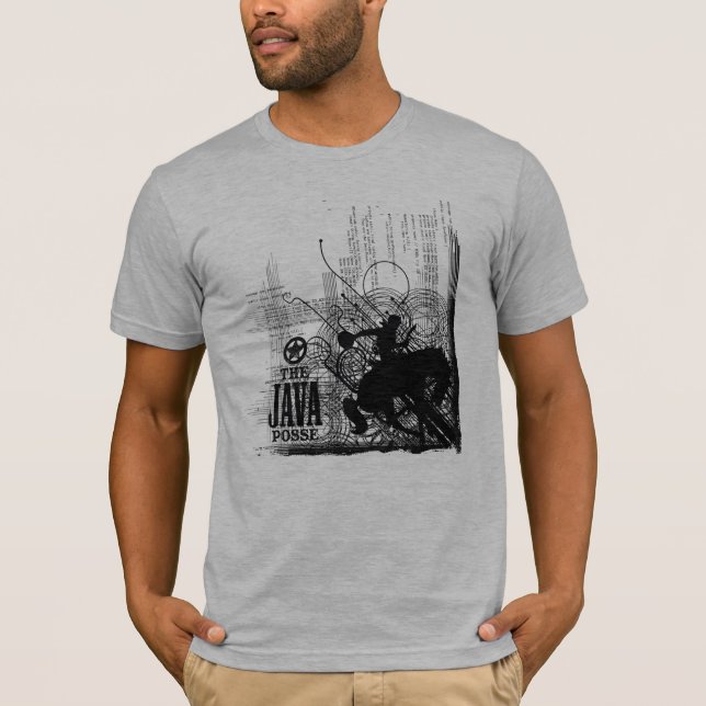 Le T-shirt de bande de Java (Devant)