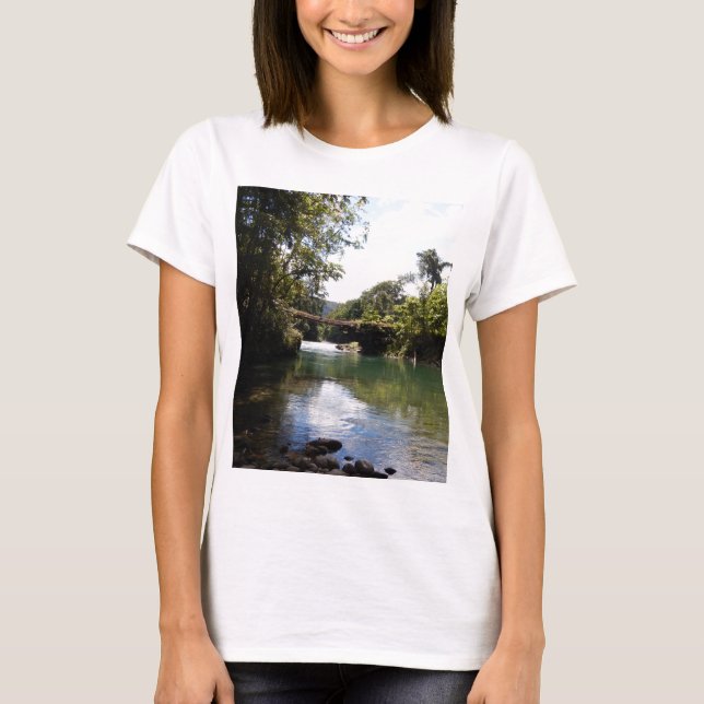 Le T-shirt de base de vos femmes faites sur (Devant)