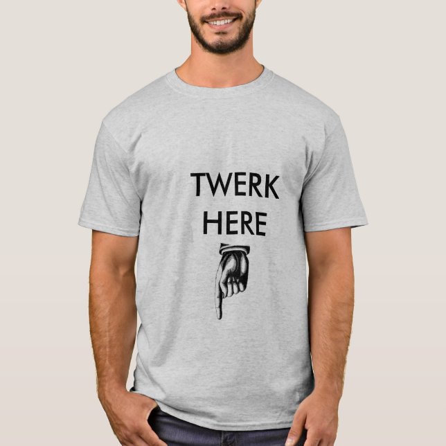 Le T-shirt de base des hommes (Devant)