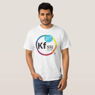 Le T-shirt de base des hommes avec le logo de