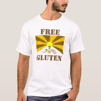 Le T-shirt de base des hommes libres de gluten