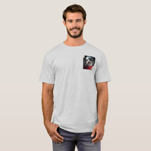 Le T-shirt de base des hommes, sourire de la K-ECO