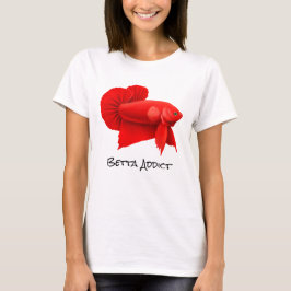 Le T-shirt de Betta Splendens Plakat des femmes
