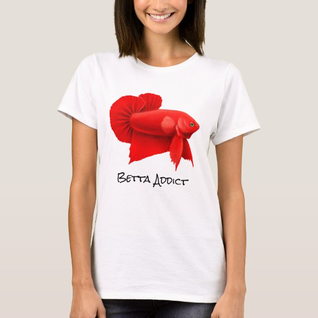 Le T-shirt de Betta Splendens Plakat des femmes (Devant)