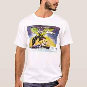 Le T-shirt de femme de guêpe