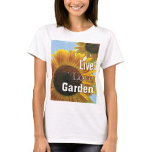 Le T-shirt de jardinage des femmes