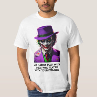 LE T-SHIRT DE JOKER AVEC TOUTES LES TAILLES