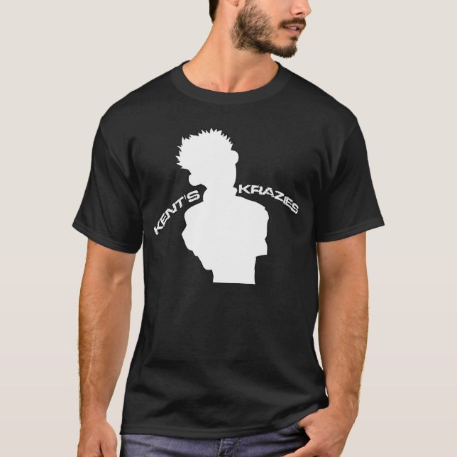 Le T-shirt "de Krazies du Kent officiel" (Devant)
