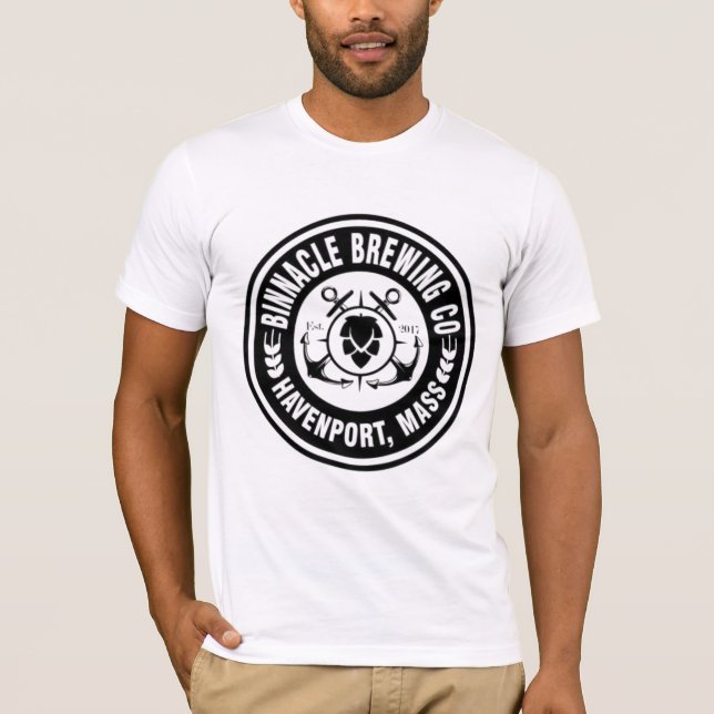 Le T-shirt de la brasserie masculine  (Devant)