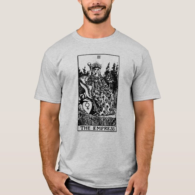 Le T-shirt de la carte impératrice (Devant)