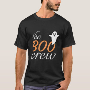 Le T-shirt de la famille Boo Crew Orange Halloween