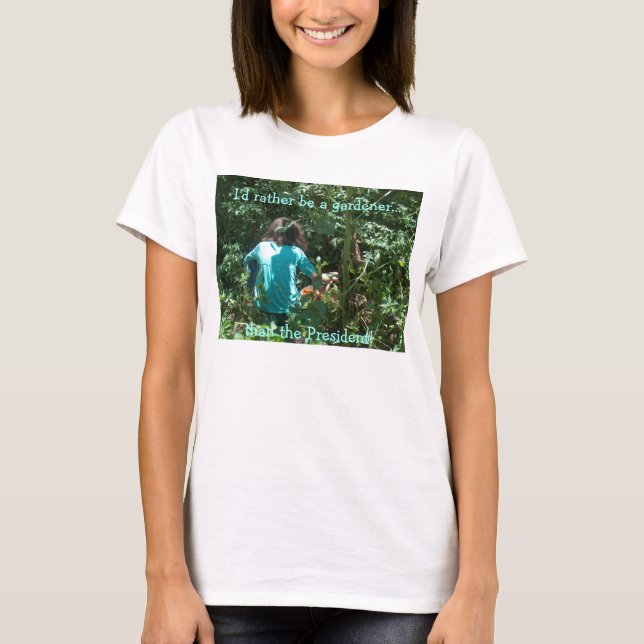 Le T-shirt de la femme/jardinage (Devant)