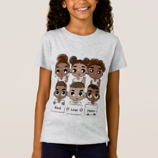 Le T-shirt de la fille Black Lives Matter